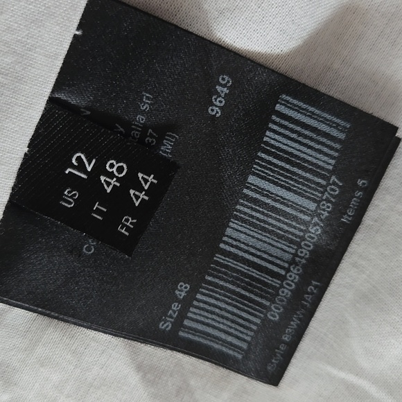 Calvin Klein Runway Simon Plaid Blazer 205W39NYC US Size 12 IT Size 48 - Picture 10 of 16